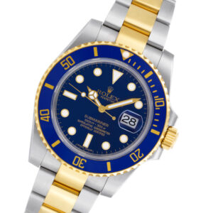 Rolex Submariner 116613LB 18k & steel 40mm auto watch