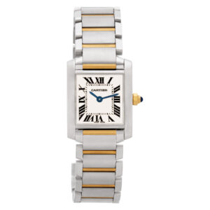 Cartier Tank Francaise W51007Q4 18k & steel 20mm Quartz watch