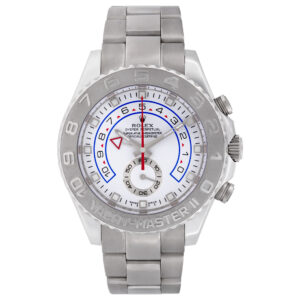 Rolex Yacht-Master II 116689 18k white gold 44mm auto watch