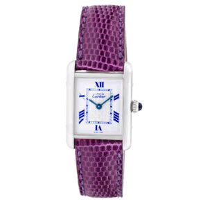 Cartier Tank 2416 sterling silver mm Quartz watch