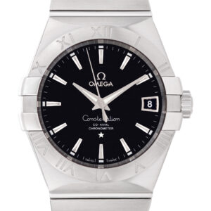 Omega Constellation 123.10.38.21.01.001 Stainless Steel Black dial 38mm Auto