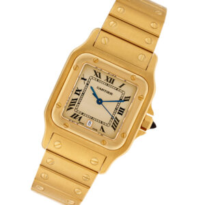 Cartier Santos 887901 18k 29mm Quartz watch