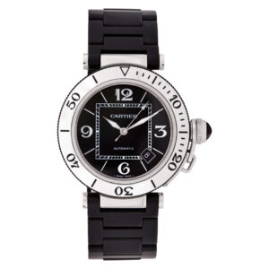 Cartier Pasha Seatimer W31077U2 stainless steel 40.5mm auto watch