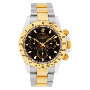 Rolex Daytona 116523 18k & steel 40mm auto watch