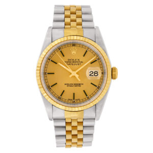 Rolex Datejust 16233 18k & steel 36mm auto watch