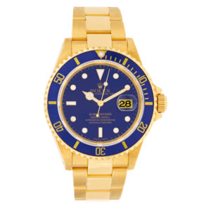 Rolex Submariner 16618 18k 40mm auto watch