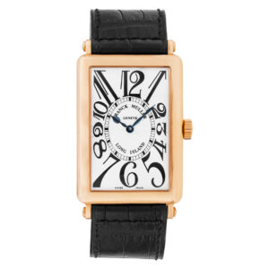 Franck Muller Long Island 1000 SC 18k pink gold 30mm auto watch