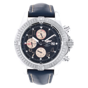 Breitling Super Avenger A13370 stainless steel 46.5mm auto watch