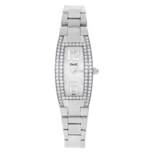 Piaget Limelight GOA29129 18k White Gold Silver dial 18mm Quartz watch