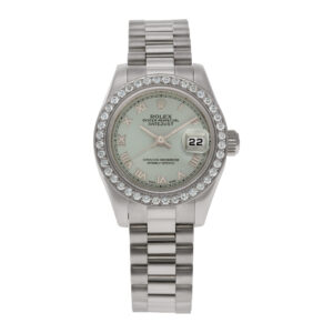 Rolex Datejust 179166 platinum 26mm auto watch