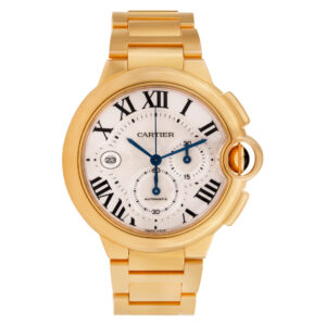 Cartier Ballon Bleu W6920010 18k pink gold 44mm auto watch