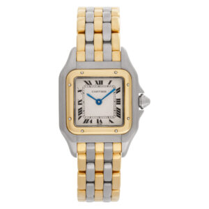 Cartier Panthere W25028B Two-Tone, Ivory dial 22mm Quartz watch