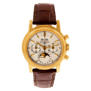 Patek Philippe Perpetual Calendar 3970EJ, 3970EJ-001 18k 36mm Manual watch