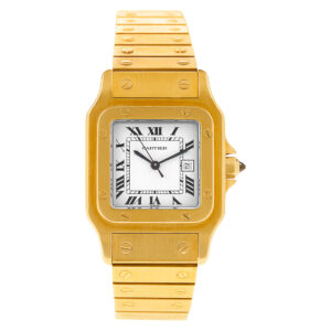 Cartier Santos 99696 18k 29.5mm auto watch