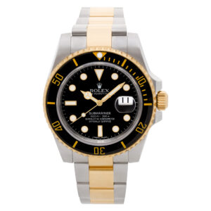 Rolex Submariner 116613 18k & steel 40mm auto watch