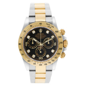 Rolex Daytona 116523 18k & steel 40mm auto watch