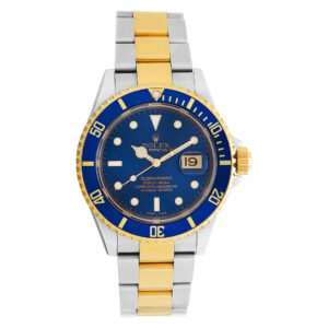 Rolex Submariner 16613 T 18k & steel 40mm auto watch