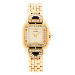 Cartier Panthere Art Deco 18k 22mm Quartz watch