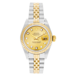 Rolex Datejust 79173 18k & steel 26mm auto watch