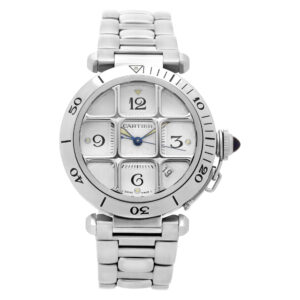 Cartier Pasha W31040H3 stainless steel 38mm auto watch