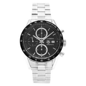 Tag Heuer Carrera cv2010-2 stainless steel 41mm auto watch