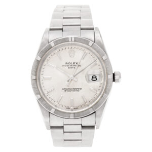 Rolex Date 1521 stainless steel 34mm auto watch