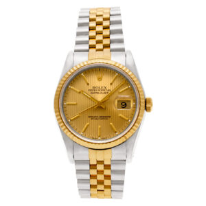 Rolex Datejust 16233 18k & steel 36mm auto watch