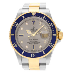 Rolex Submariner 16613 18k & steel 40mm auto watch