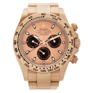 Rolex Daytona 116505 18k pink gold 40mm auto watch