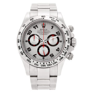 Rolex Daytona 116509 18k white gold 40mm auto watch