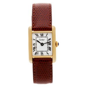 Cartier Tank Vermeil vermeil 20mm Manual watch