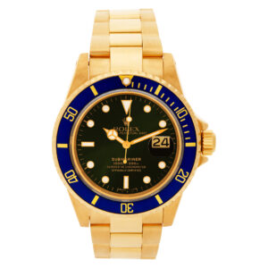 Rolex Submariner 16808 18k 40mm auto watch