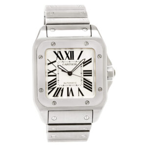 Cartier Santos 100 w200737g stainless steel 38mm auto watch