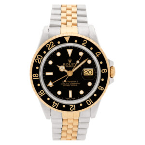 Rolex GMT-Master II 16713 18k & steel 40mm auto watch