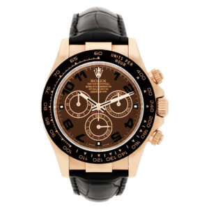 Rolex Daytona 116515 18k rose gold 40mm auto watch