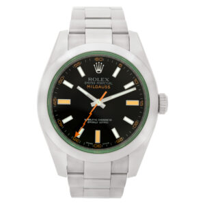 Rolex Milgauss 116400GV stainless steel 40mm auto watch