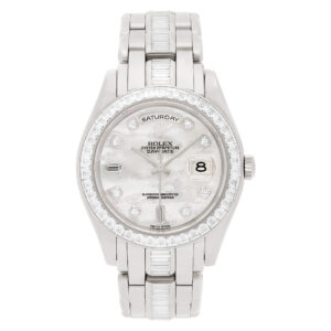 Rolex Masterpiece 18956 platinum 38mm auto watch