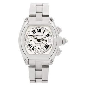 Cartier Roadster w62019x6 stainless steel 42mm auto watch