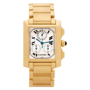 Cartier Tank Francaise W50005R2 18k 28mm Quartz watch