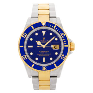 Rolex Submariner 16613 T 18k & steel 40mm auto watch