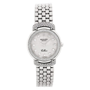 Rolex Cellini 6673 18k white gold 26mm Quartz watch