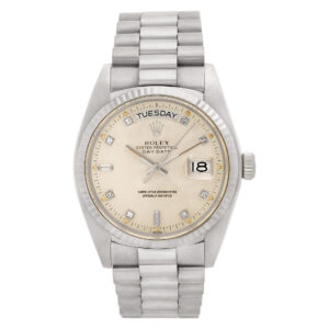 Rolex Day-Date 18039 18k white gold 36mm auto watch