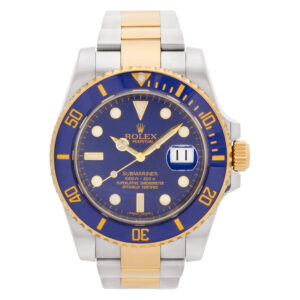 Rolex Submariner 116613 18k & steel 40mm auto watch