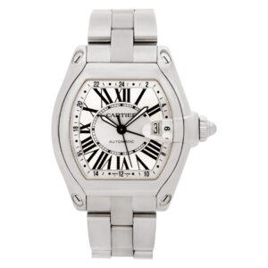 Cartier Roadster w62032x6 stainless steel 42mm auto watch