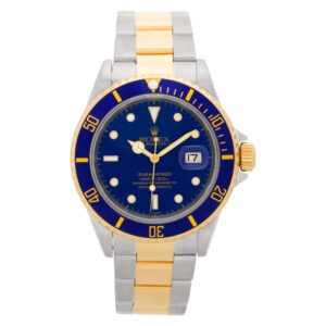 Rolex Submariner 16613 18k & steel 40mm auto watch