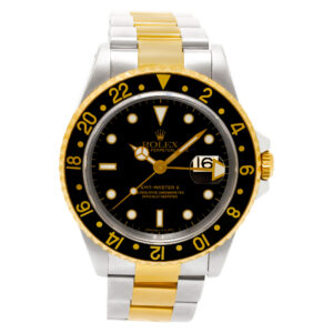 Rolex GMT-Master II 16713 18k & steel 40mm auto watch