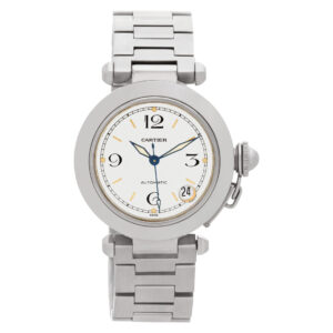 Cartier Pasha C 2324 stainless steel 35mm auto watch