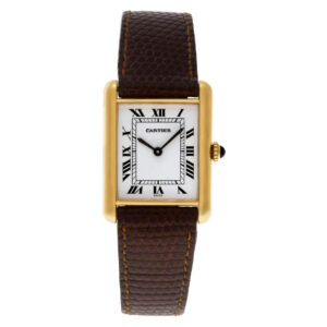 Cartier Tank vermeil 23mm Manual watch