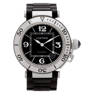 Cartier Pasha Seatimer w31077u2 stainless steel 40mm auto watch