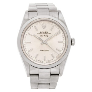 Rolex Air King 14000 stainless steel 34mm auto watch